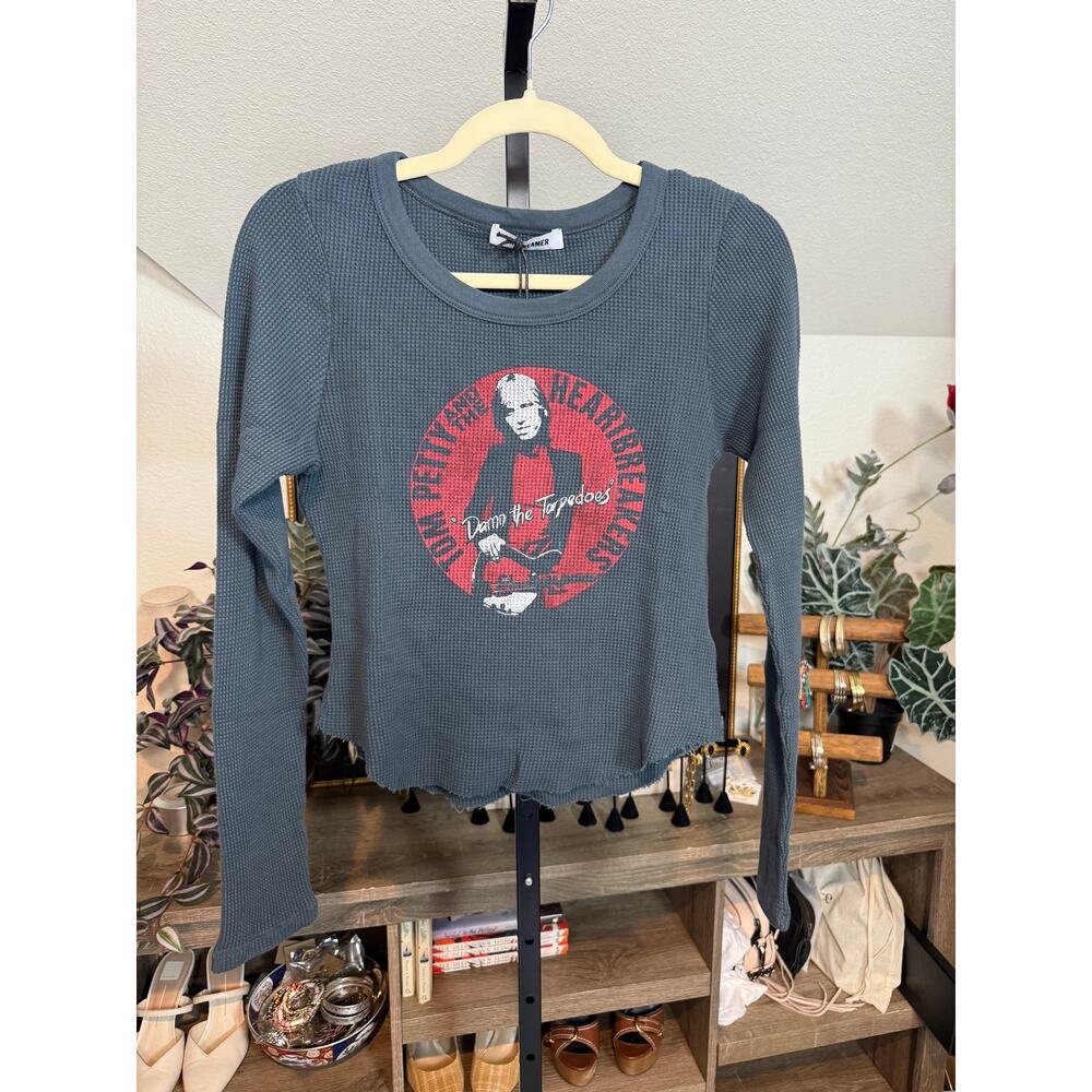 DAYDREAMER Tom Petty Damn The Torpedoes Raw Thermal Tee XS - Picture 4 of 8